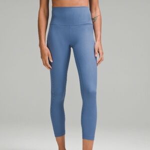 COPY - Lululemon Align Ribbed Tights - Oasis Blue